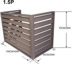 GENERIC Mini Housse De Protection Pour Climatiseur, Radiateur Ionique Résistant Aux Intempéries, Convient à La Plupart Des Unités De Climatisation Extérieures, Idéal Pour Toutes Les Saisons