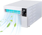GENERIC Climatiseur Portable, Mini Split AC, 280W Avec Minuterie Intelligente, Aucun Dispositif Externe, Vue Fenêtre Complète Pour Chambre Et Logements En Location