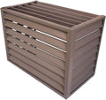 GENERIC Housse En Alliage D'aluminium Pour Climatiseur Extérieur/intérieur - Clôture De Pompe à Chaleur - Protection Durable Et Résistante Aux Intempéries Pour La Maison Et Le Jardin