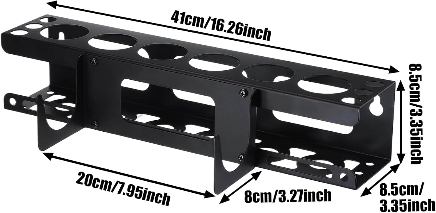 GENERIC Distributeur De Mastic D'atelier | Support Mural Pour Buse De Mastic - Rangement De Calfeutrage à La Main Pour Travailleurs De La Construction, Rénovateurs, Bricoleurs, Personnel D'entretien