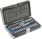  Högert Technik - Trousse à Outils, Coffret D'Outils 3/8" - HT1R465, 36 Pièces