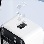  Climatiseur Portable | Ventilateurs Silencieux Rafraîchissants - 2 Vitesses De Vent Pour Cuisine, Dortoir, Bureau, Garage, Lieu De Travail, Maison,Maison, Chambre, Bureau, Garage