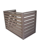 GENERIC Housse De Protection En Aluminium Durable Pour Climatiseur Et Pompe à Chaleur - Résistante Aux Intempéries - Pour Les Unités Séparées - Mini Bouclier Isolé.