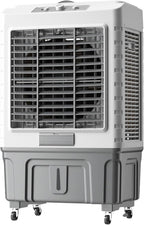  Climatiseur évaporatif Portable Avec Réservoir D'eau De 50 L - Ventilateur Brumisateur Industriel Pour Voiture Et Maison
