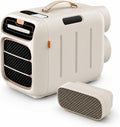  Climatiseur De Tente Portable, Climatisation Pour Camping Cooling&Heating | Compresseur 5000 BTU, Double Tuyau, Refroidissement 3s, Pour 5-10m², Basse Consommation 420W, Silencieux 45dB