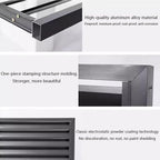 GENERIC Housse De Climatiseur D'extérieur Résistante Aux Intempéries – Protection En Aluminium Pour Pompe à Chaleur Décorative Et Réduction Du Bruit Pour Une Utilisation Durable