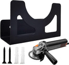 GENERIC Support Pour Meuleuse D'angle, Support Mural, Support De Rangement étroit, 12 X 4 X 7 Cm, Organiseur D'outils Multifonctionnel, Crochet D'équipement Robuste, Pour Installation De Clé électrique