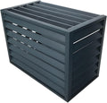  Housse De Protection Pour Climatiseur En Alliage D'aluminium - Protection Décorative Pour Climatiseurs Extérieurs, Condenseurs Et Pompes à Chaleur. Grille De Protection R