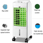  Climatiseur Portable Refroidisseur De Climatiseur Refroidisseurs Par évaporation Refroidisseur Et Humidificateur De Ventilateur D'air Par évaporation Portable Avec Réservoir D'eau De 5 L Refroidisseu