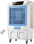  Climatiseur Domestique, Climatiseur Mobile Industriel à Refroidissement Par évaporation Et Eau Froide, Ventilateur/humidificateur/purificateur D'air Mobile Pour La Maison