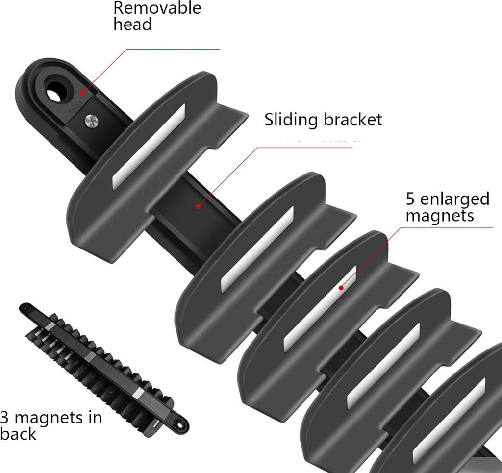  Générique Porte-Clés à Outils,Plateau De Rangement Pour Outils Avec Support Aimanté | Accessoire D'Organisation Polyvalent Pour Boîte à Outils – Idéal Pour Passionnés Et Débutants