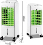  Climatiseur Portable Refroidisseur De Climatiseur Refroidisseurs Par évaporation Refroidisseur Et Humidificateur De Ventilateur D'air Par évaporation Portable Avec Réservoir D'eau De 5 L Refroidisseu