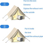 GENERIC Climatiseur Sans Unité Extérieure 3 Vitesses Air Cooler Small Avec Poignée Et Minuterie Fonctions D'affichage Et De Masquage Des Boutons Aucun Assemblage Requis