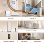  Climatiseur DREAME P-Wind 9K-Camel Gold