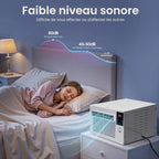  Mini Climatiseur Portable, Petit Climatiseur Semi-conducteur, Climatiseur Mobile Avec Fonction Minuterie, Espace Applicable De 5 à 8 M³