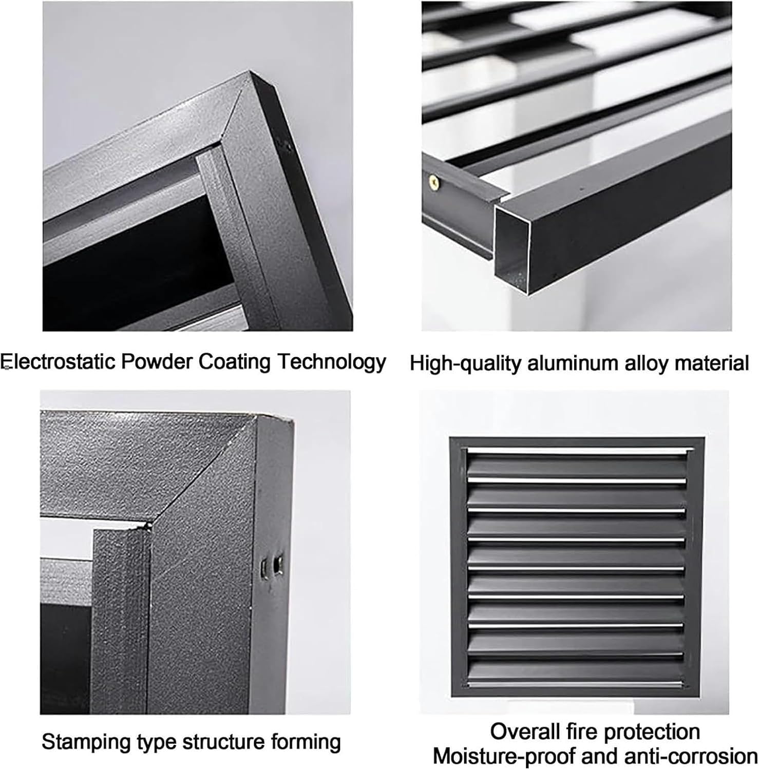  Écran De Clôture Pour Climatiseur, Housse En Aluminium Pour Climatiseur Et Pompe à Chaleur, Housse Pour Mini-climatiseur Split Pour Unités Extérieures, étagère De Rangem