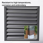 GENERIC Housse De Protection En Aluminium Pour Climatiseur Extérieur - Réduction Du Bruit - Étanche à La Poussière Et à L'eau - Idéale Pour Toutes Les Conditions Météorologiques