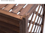  Climatiseur Extérieur Écran De Clôture Support De Fleur De Couverture De Climatiseur En Bois, Clôtures D'écran De Confidentialité De Climatisation Cachées Robustes Avec Conception À Persiennes, For Un