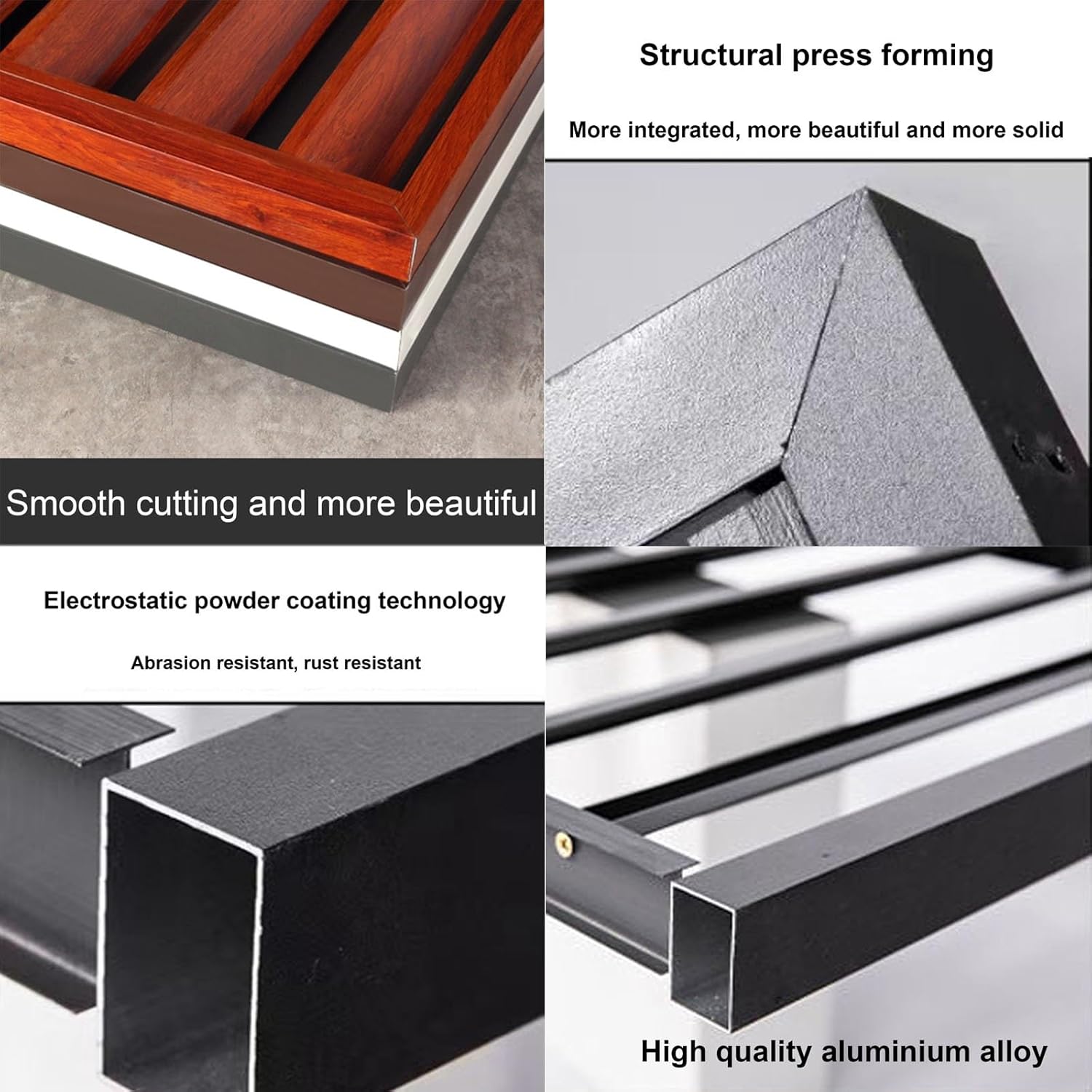 GENERIC Housse Robuste En Aluminium Pour Climatiseur – Protection Anti-vol Et Réduction Du Bruit – Clôture élégante Parfaite Pour Les Unités De Climatisation Extérieures