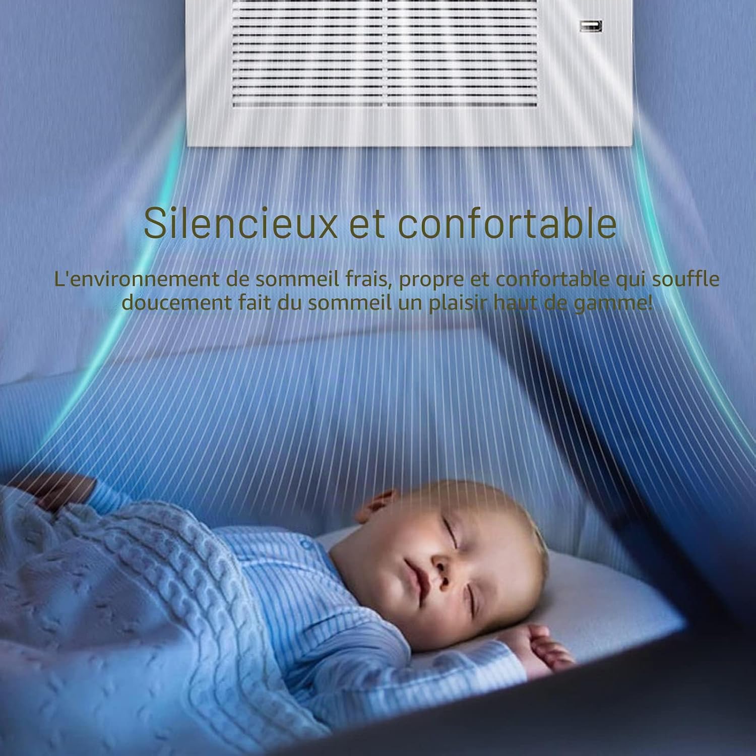 GENERIC Climatiseur Portable, Mini Split AC, 280W Avec Minuterie Intelligente, Aucun Dispositif Externe, Vue Fenêtre Complète Pour Chambre Et Logements En Location