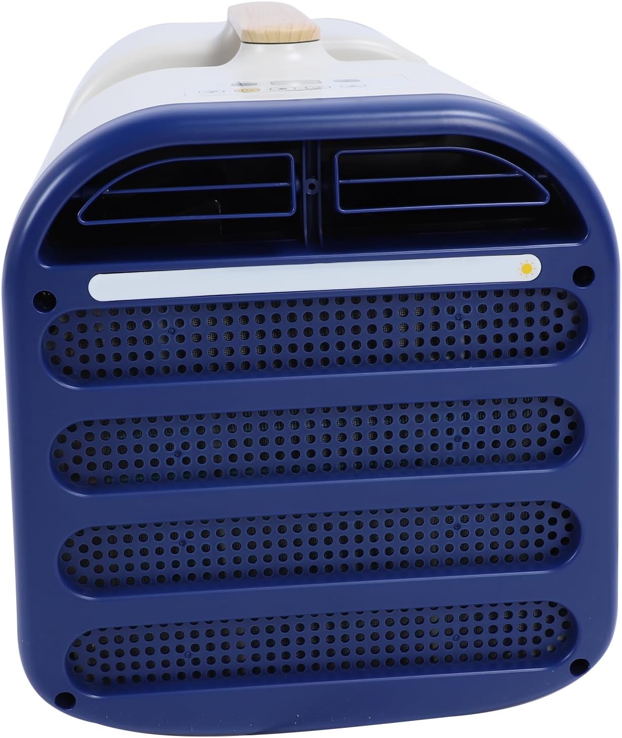  EMUKOEP Climatiseur Portable 5000 BTU, Unité De Refroidissement Et De Chauffage Avec Télécommande Pour Dortoir, Bureau, Cuisine, Camping (Prise UE 220V)