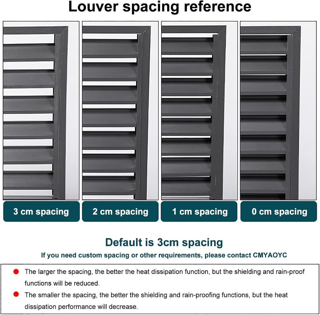 GENERIC Housse De Protection En Aluminium Pour Climatiseur Extérieur - Pour Pompes à Chaleur 1,5P/2 ~ 3P/5P - Résistante Aux Intempéries - Protection Contre Les Feuilles Mortes - Blanc (100 X 50 X 70 Cm)