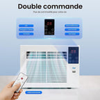  Mini Climatiseur Portable, Petit Climatiseur Semi-conducteur, Climatiseur Mobile Avec Fonction Minuterie, Espace Applicable De 5 à 8 M³