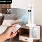 Mini Climatiseur Mobile, Refroidisseur D'air à 6 Niveaux Avec Réservoir D'eau De 100 Ml, Refroidissement Rapide 3S, Télécommande Sans Contact, Minuterie 6H, Humidificateur Pour Chambre à Coucher
