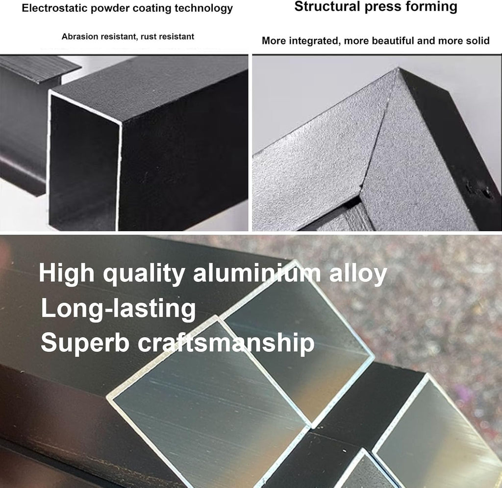 GENERIC Couvertures De Climatiseur En Aluminium Robuste, Boucliers De Condensateur Central AC, Protection De Pompe à Chaleur CVC, Boîtiers En Aluminium Toutes Saisons
