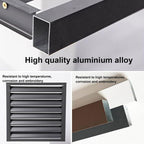 GENERIC Couvercle En Aluminium Robuste Pour Climatisation - Protection Anti-vol Et Réduction Du Bruit Pour Unités Extérieures - Boîtier De Pompe à Chaleur Et Climatiseur Pour Toutes Les Conditions