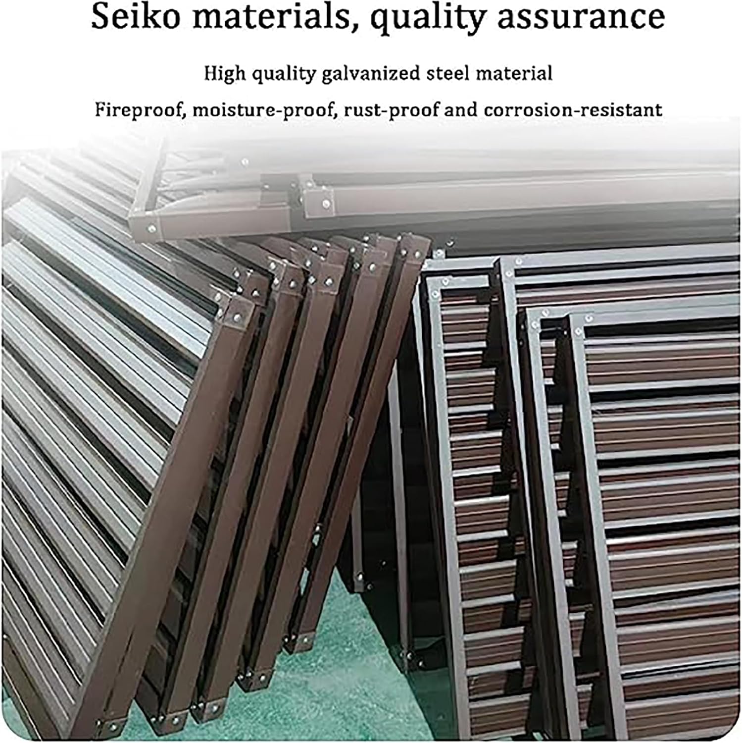  Housse De Protection Pour Climatiseur En Alliage D'aluminium - Protection Décorative Pour Climatiseurs Extérieurs, Condenseurs Et Pompes à Chaleur. Grille De Protection R