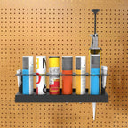  Organisateur De Tubes De Colle Mastic,Rack De Rangement Pour Cartouches - Organisateur Mural Pour Bombes Aérosols Et Seringues De Soudage Pour Garage Et Détail Auto