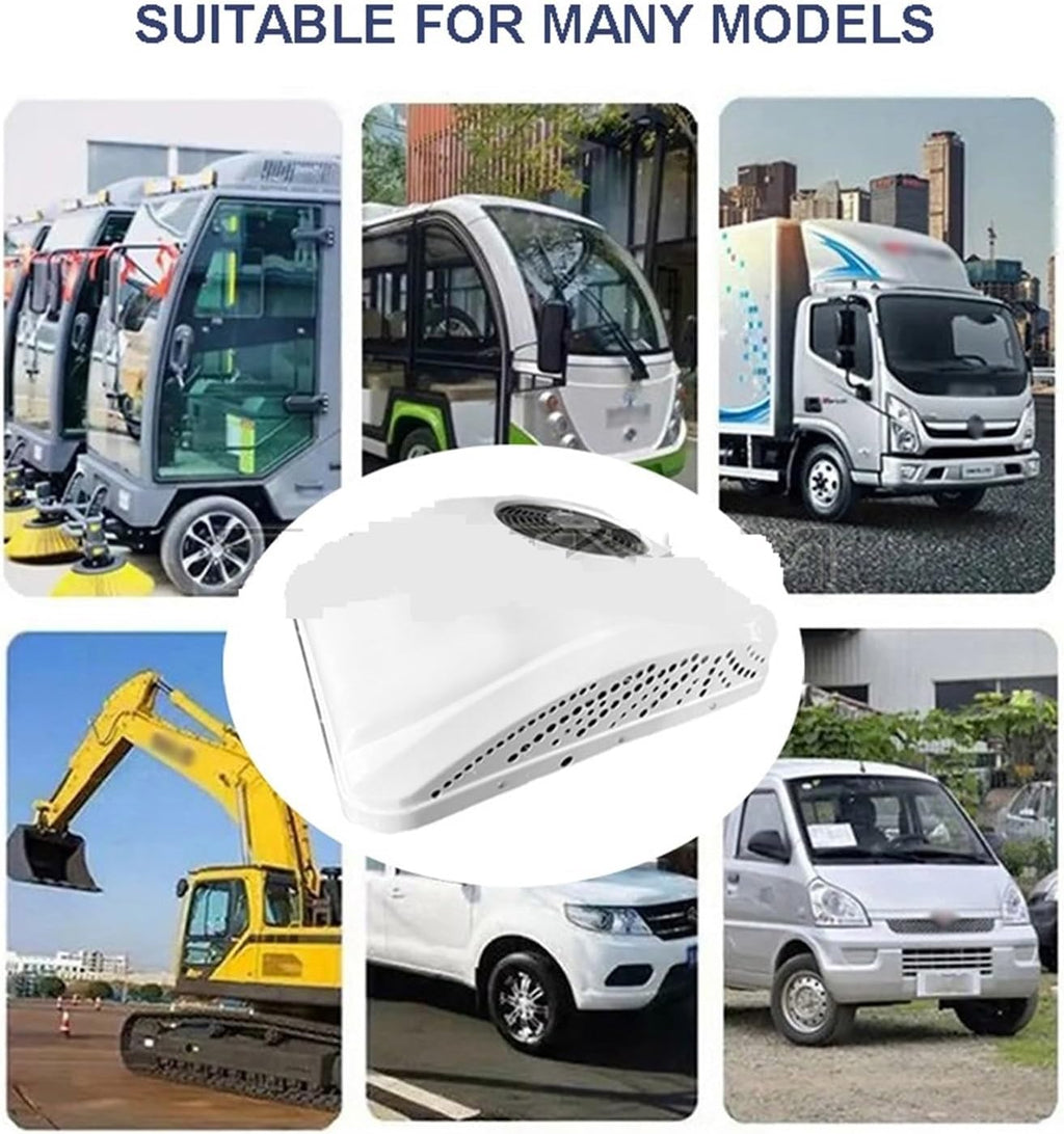  Climatiseur De Toit Électrique Pour Camping-Car, Chauffage Et Climatisation Intégrés, 12 V/24 V, Pour Stationnement Sur Le Toit, Pour Camion, Camping-Car, Caravane, Camping-Car