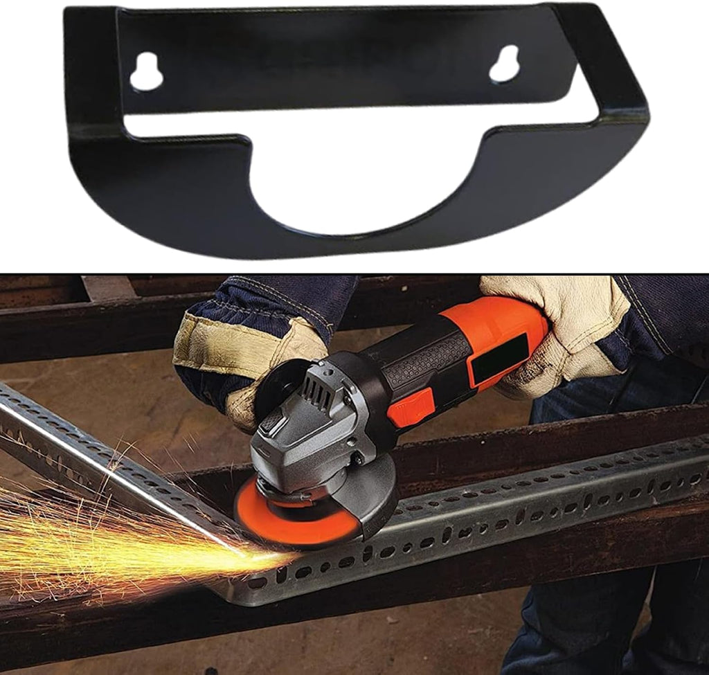  Organisateur D'Outils Électroportatifs | Support Mural Métallique Pour Outils - Rangement Garage Robuste Gain De Place Multifonction Pour Meuleuse D'Angle, Polisseuse Et Ponceuse