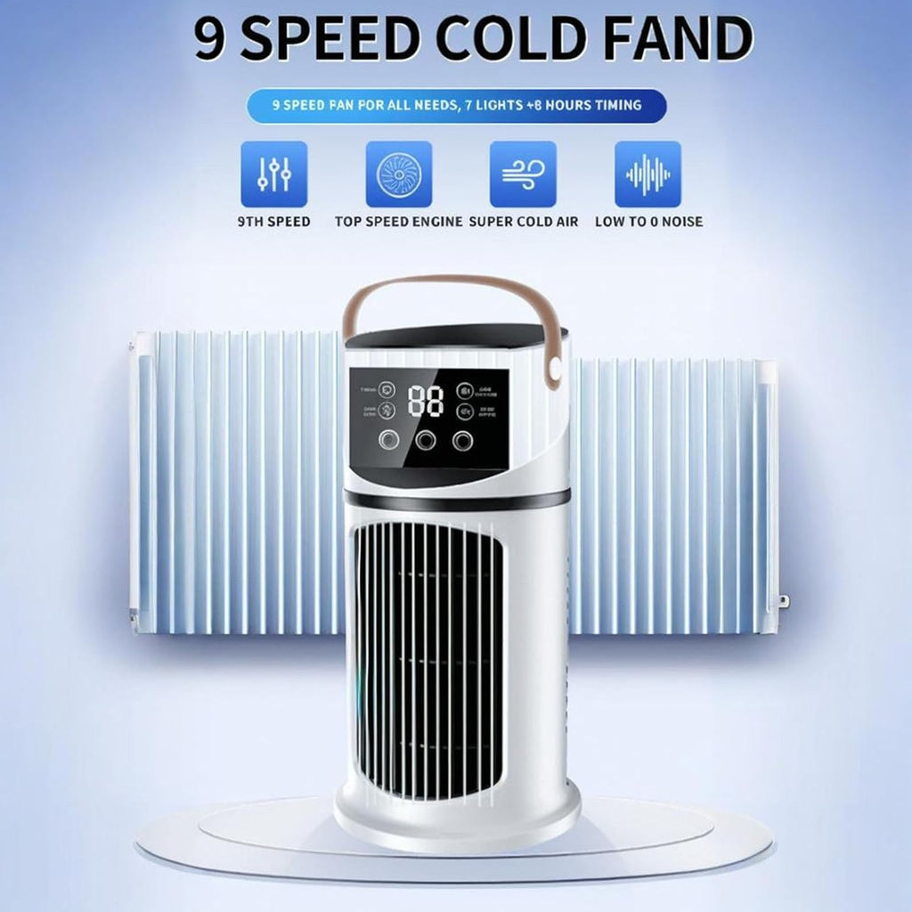  Portable Climatiseur Mobile, Silencieux 4 En1 Avec Déshumidificateur, Ventilateur Et Mode Nuit, Minuterie 24H, Télécommande, Kit Fenêtre, Classe Énergétique A Pour Chambre, Bureau, Camping