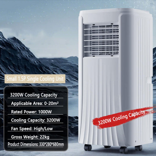  Climatiseur Mobile Climatisation Avec Déshumidificateur Clim Mobile Silencieuse Télécommande Minuterie 24H Refroidisseur D'air Ventilateur Refroidisseur D'air Avec 120° Oscillation