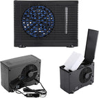  Ventilateur Climatiseur Portable Pour Voiture | Ventilateur Climatiseur Pour Véhicule - Rafraîchisseur D'Air Évaporatif 12V Pour Camion Camping-Car Voyage Sous-Sol Chambre Garage