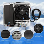 GENERIC Climatiseur De Toit 24 V CC Pour Camping-car, Van, Bateau - Système De Refroidissement Efficace Pour La Vie Mobile