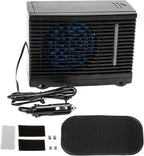  Ventilateur Climatiseur Portable Pour Voiture | Ventilateur Climatiseur Pour Véhicule - Rafraîchisseur D'Air Évaporatif 12V Pour Camion Camping-Car Voyage Sous-Sol Chambre Garage