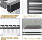 GENERIC Housse De Protection En Aluminium Durable Pour Climatiseur Et Pompe à Chaleur - Résistante Aux Intempéries - Pour Les Unités Séparées - Mini Bouclier Isolé.
