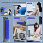  Shirem Cooling Ace, Libiyi Cooling Ace, Climatiseur Outfany Cooling Ace, Climatiseur De Chargement USB À 3 Vitesses Pour Chambre À Coucher, Cuisine, Salle De Bain,Black