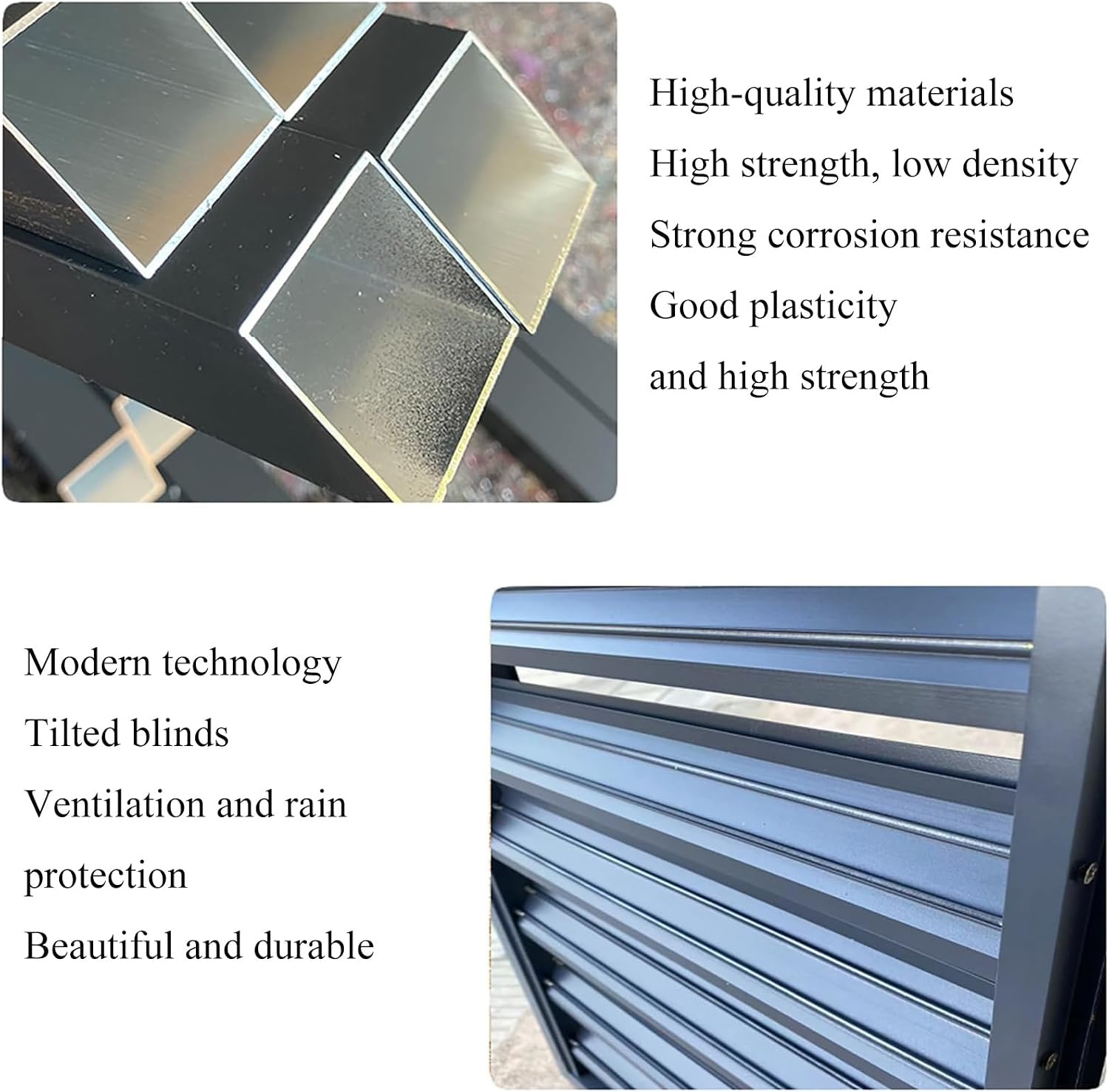  Housse De Protection Antivol Pour Climatiseur Et Pompe à Chaleur En Aluminium, Protection De Confidentialité En Alliage D'aluminium, Barrière Pour équipement De Piscine,