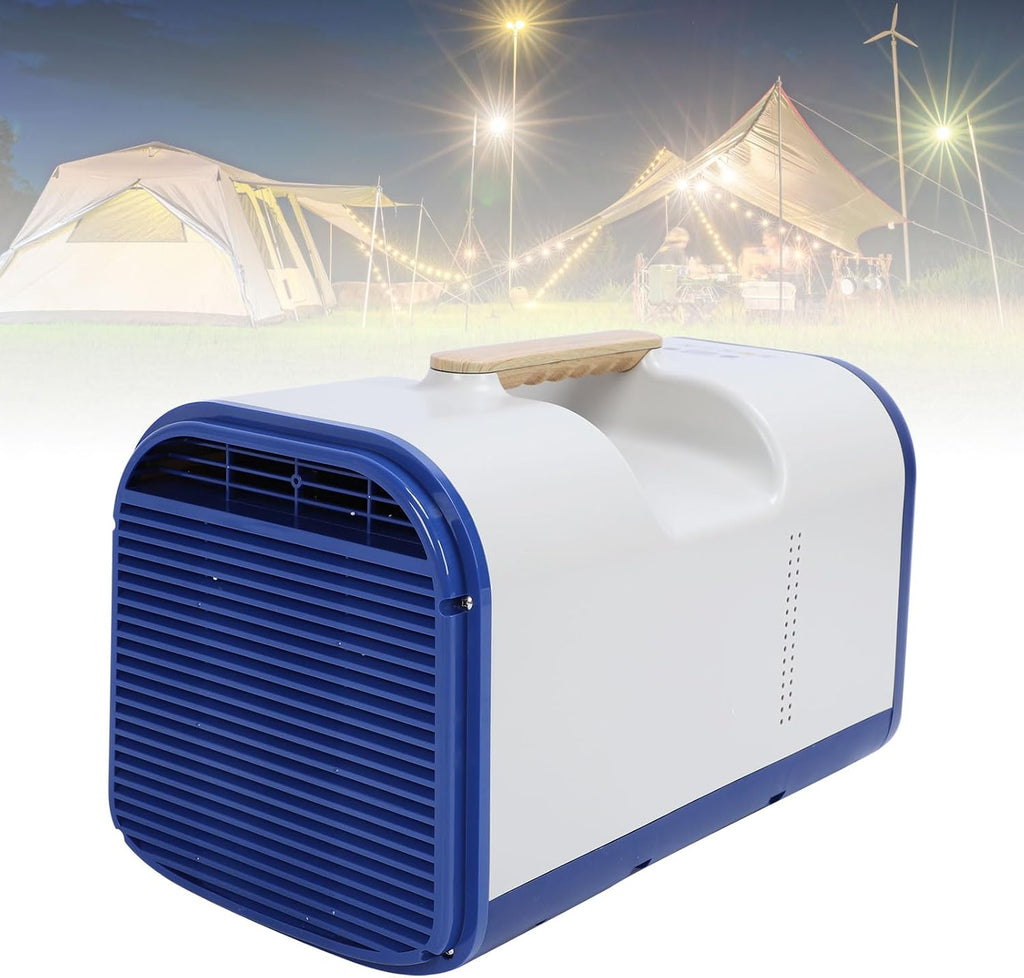  EMUKOEP Climatiseur Portable 5000 BTU, Unité De Refroidissement Et De Chauffage Avec Télécommande Pour Dortoir, Bureau, Cuisine, Camping (Prise UE 220V)