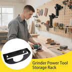  Power Tool Organizer, Wall-Mounted Grinder Tool Holder, Heavy-Duty Rack, Multifunctional Storage Solution, Good For Garage, Workshop, Angle Grinder, 6.29x1.96x1.96 Inches