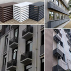 GENERIC Housse De Protection Pour Climatiseur Extérieur – Étanche à La Poussière Pour Mini Climatiseur Split – Matériau Extérieur Réduction Du Bruit Idéal Pour Une Utilisation En Extérieur