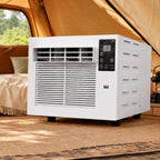  Climatiseur Mobile,Climatiseur Portable 280 W Pour Extérieur, Climatiseur/Refroidisseur D'air Mobile Pour Tente, 1876 Btu, Mode Déshumidificateur, Minuterie, Télécommande AC+1.5M