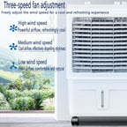  Rafraichisseur D'Air Mobile 40L Climatiseur Mobile Portable Humidificateur Ventilateur 3 Vitesses Mode Nuit Silencieux Minuterie 12H Ventilateur Refroidisseur D'Air Avec Télécommande Pour Chambres