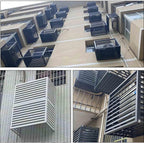 GENERIC Housse De Climatiseur D'extérieur Résistante Aux Intempéries – Protection En Aluminium Pour Pompe à Chaleur Décorative Et Réduction Du Bruit Pour Une Utilisation Durable