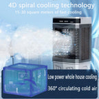  Climatiseurs Portables 3 Modes Unité De Climatisation Portable Avec Oscillation à 120° Réservoir D'eau Extra Large De 50 L Minuterie De 12 Heures Refroidisseur D'air Unité De Climatisation D