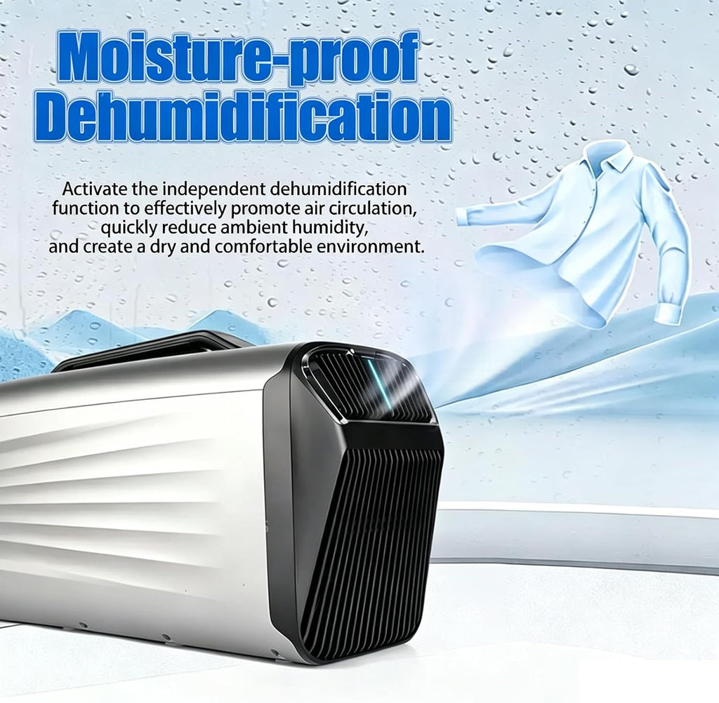 GENERIC Climatiseur Et Chauffage Portable 2 En 1 De 5200 Btu, Unité De Climatisation Silencieuse De 400 W Pour Le Camping Avec Compresseur, Faible Consommation D'énergie, Unité De Climatisation Cold